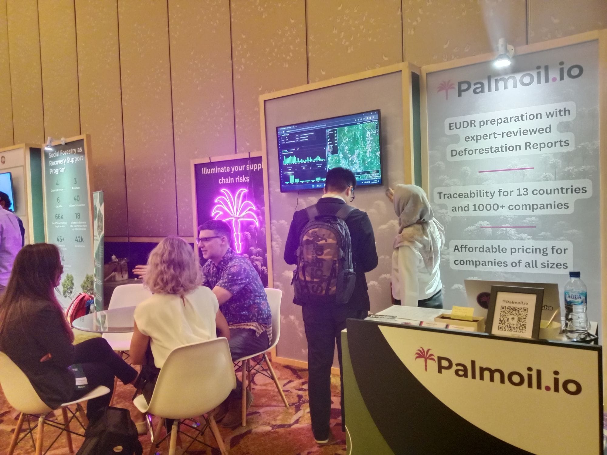 Palmoil.io Goes to RT2023
